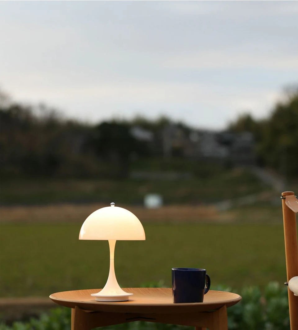 Nordic mushroom lamp