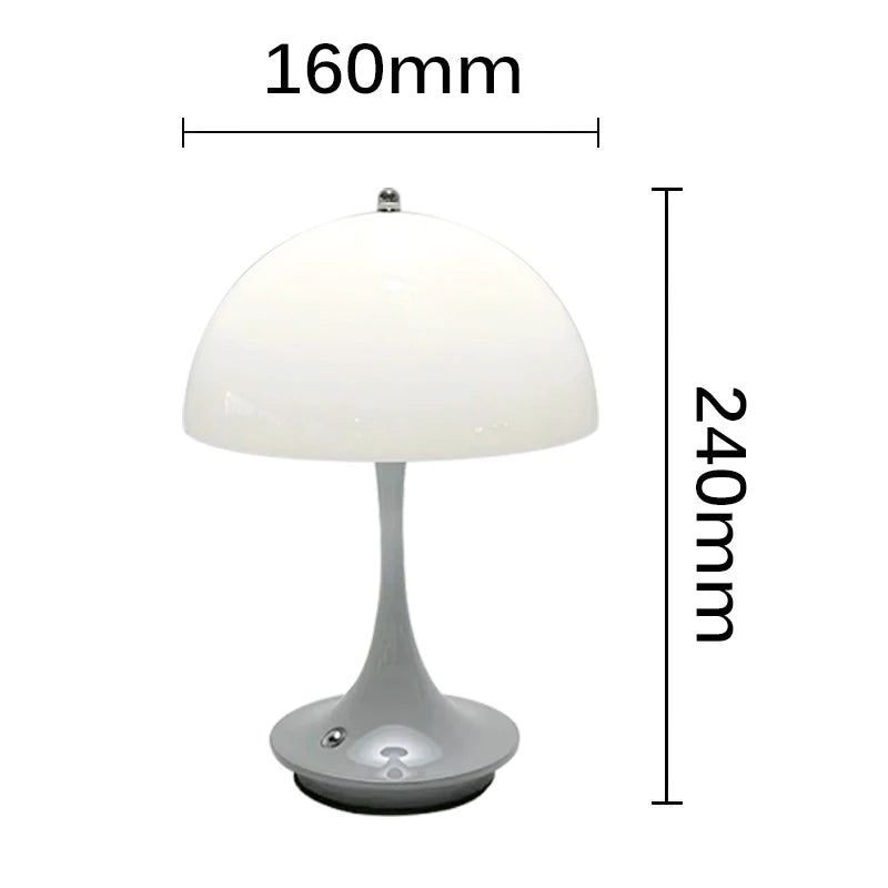 Nordic mushroom lamp