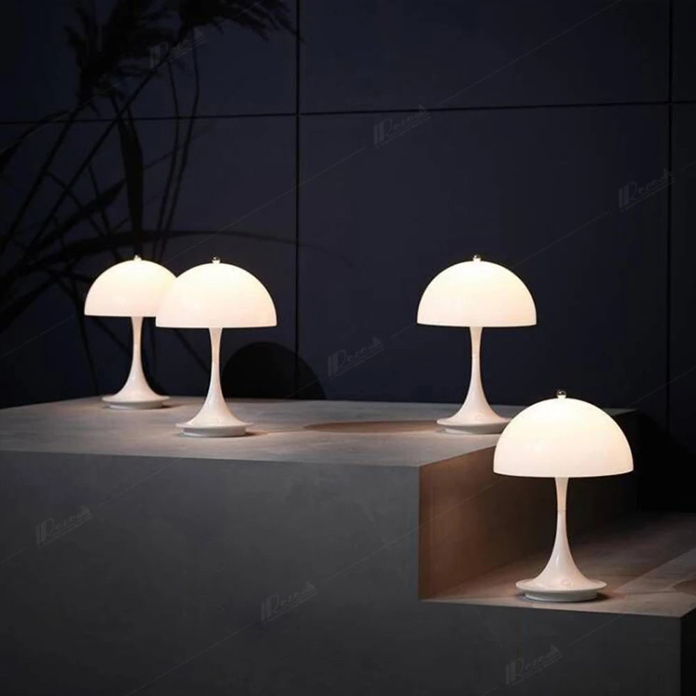 Nordic mushroom lamp